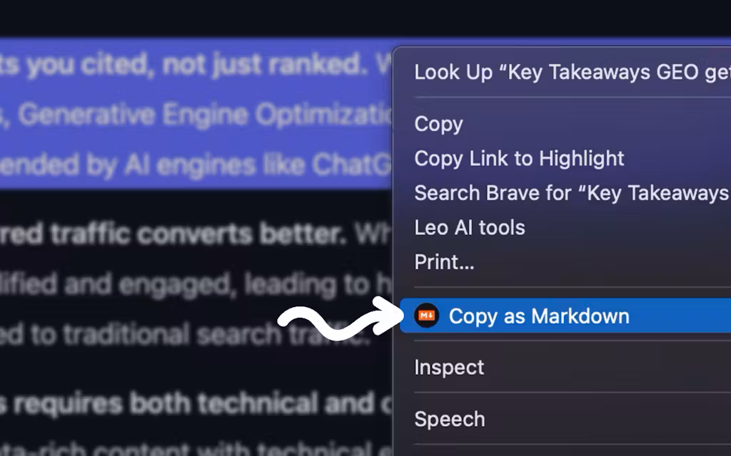 Copy as Markdown