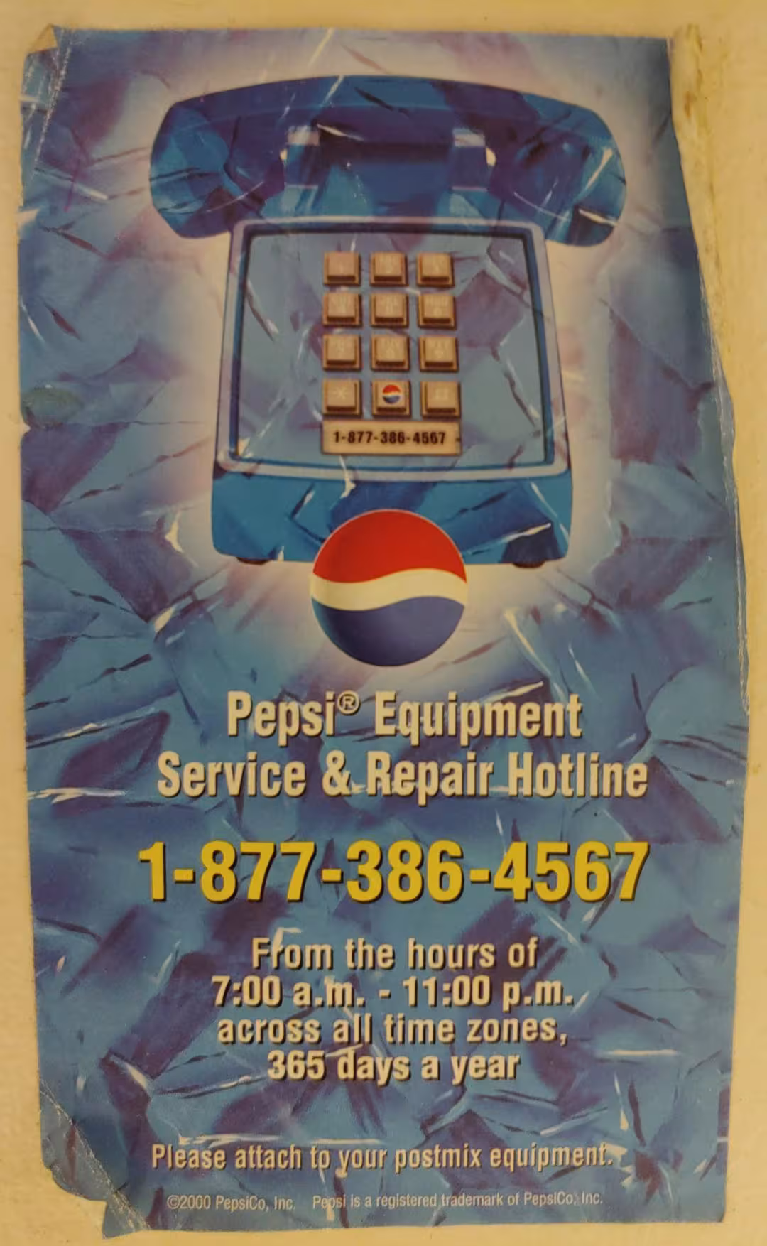 Pepsi, 2000