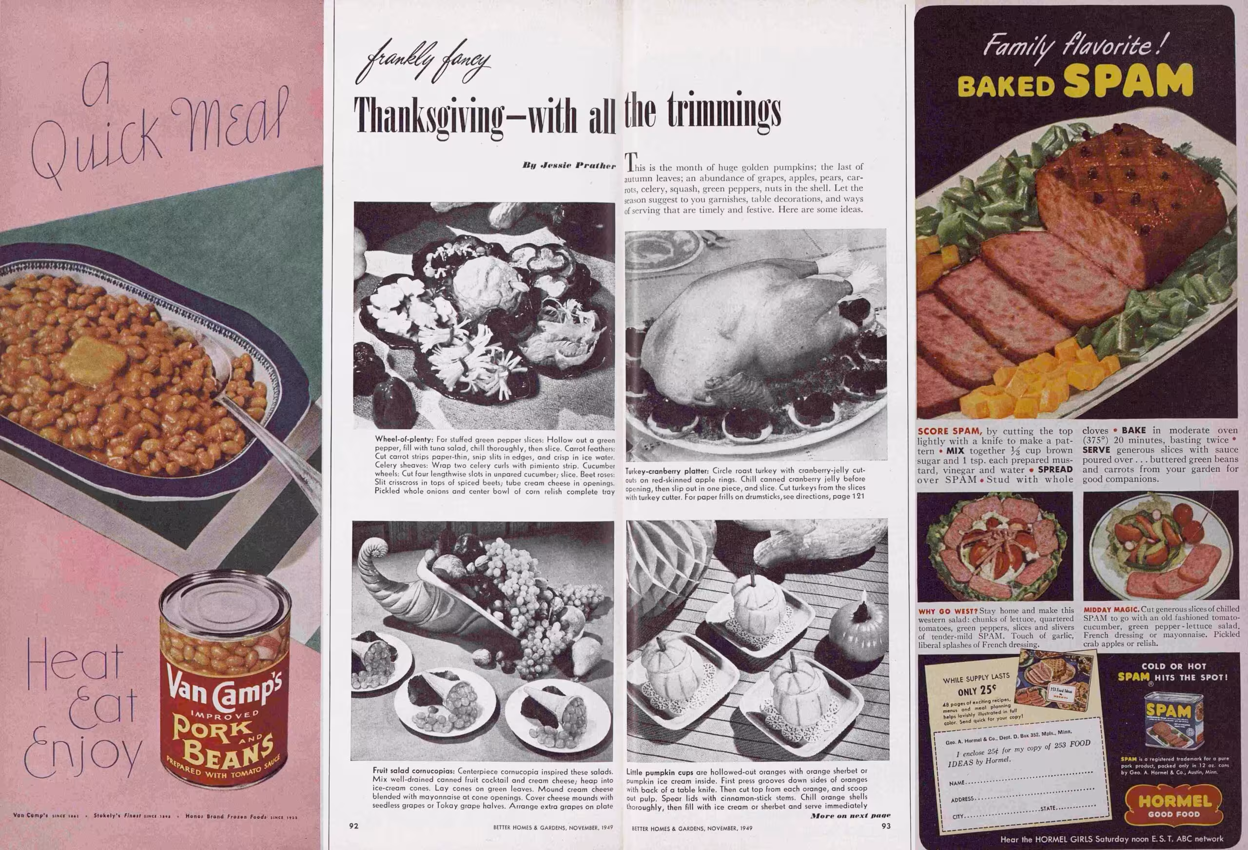 Van Camp's & Spam, 1949