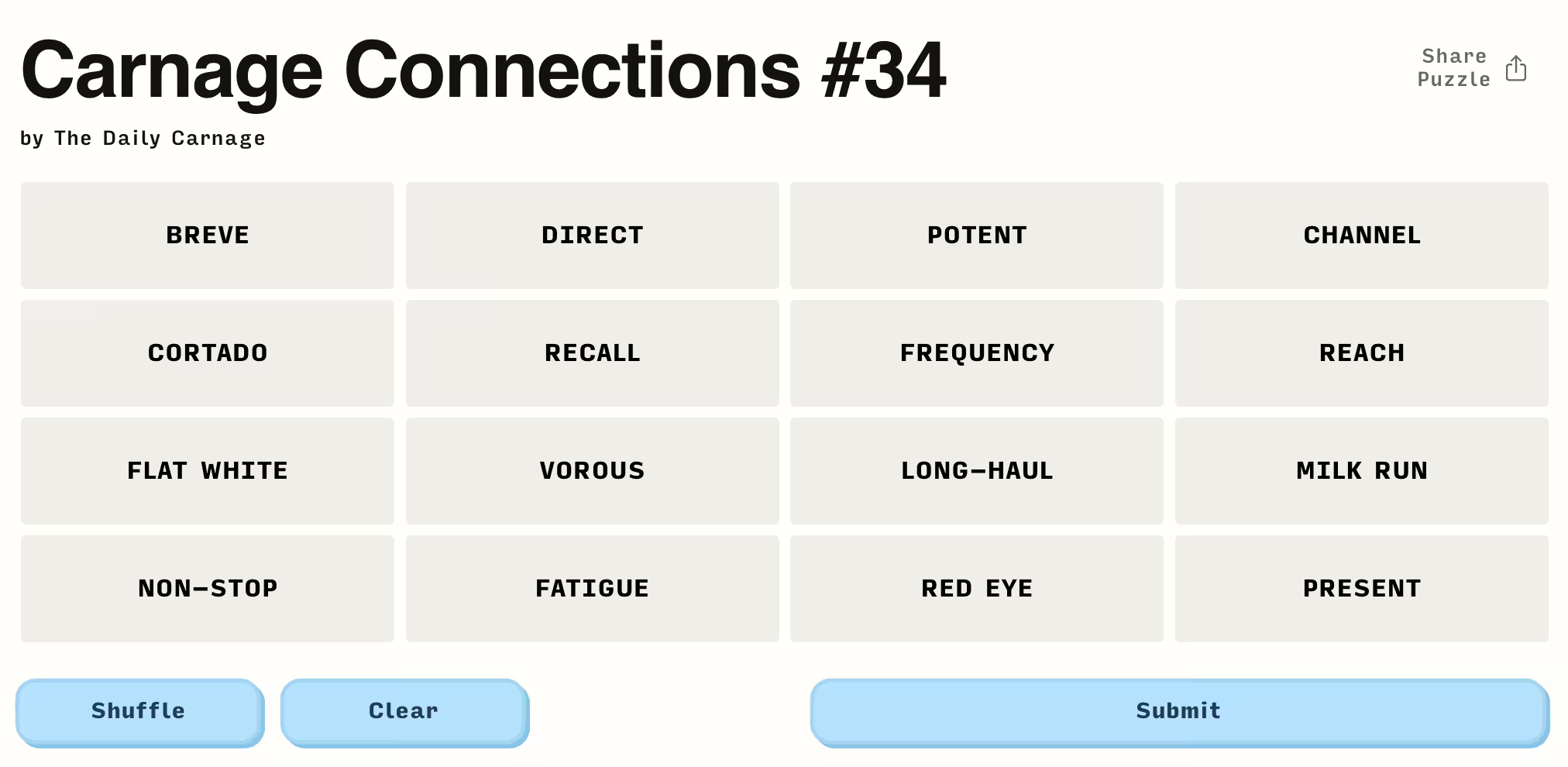 Carnage Connections #33