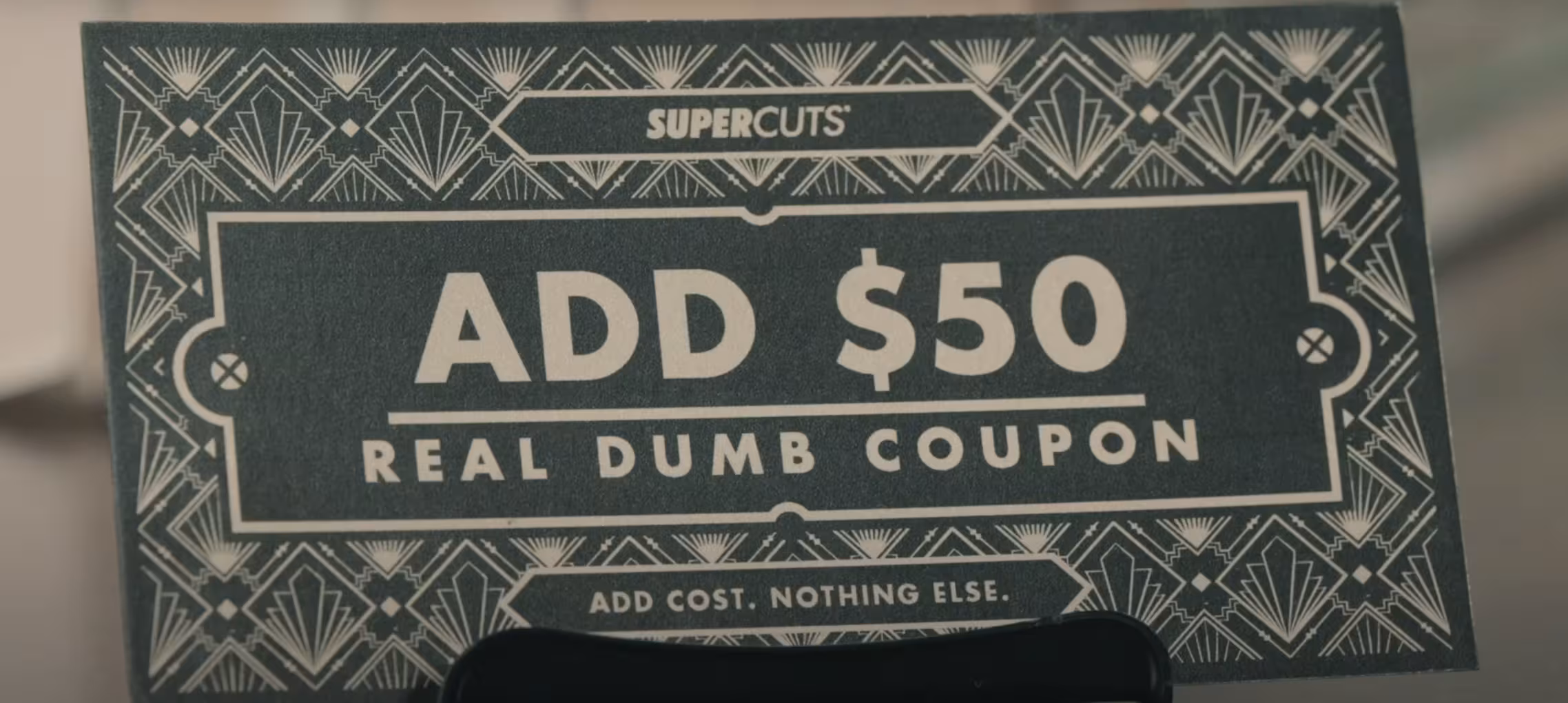 Supercuts Real Dumb Coupon