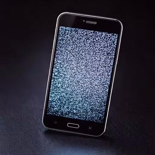 Firefly A phone with television static on it. 67008