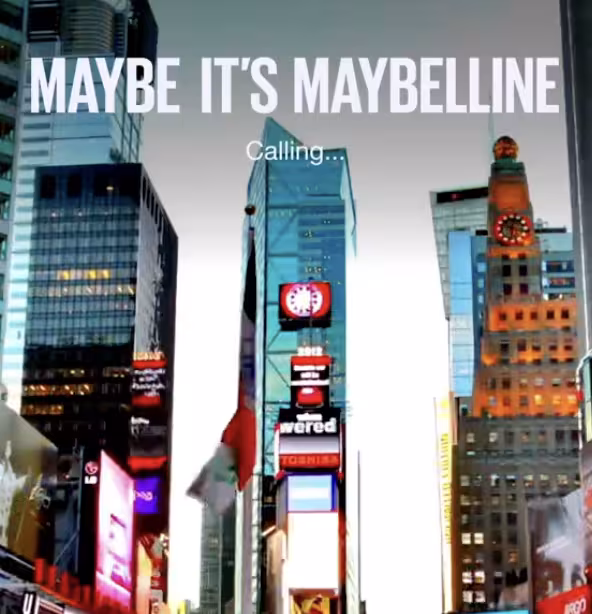 Maybe It's Maybelline