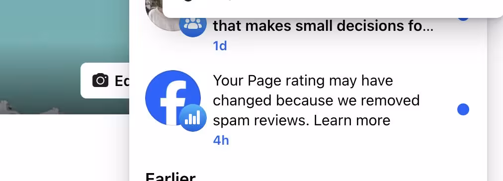 Your page rating may have changed because we removed spam reviews.