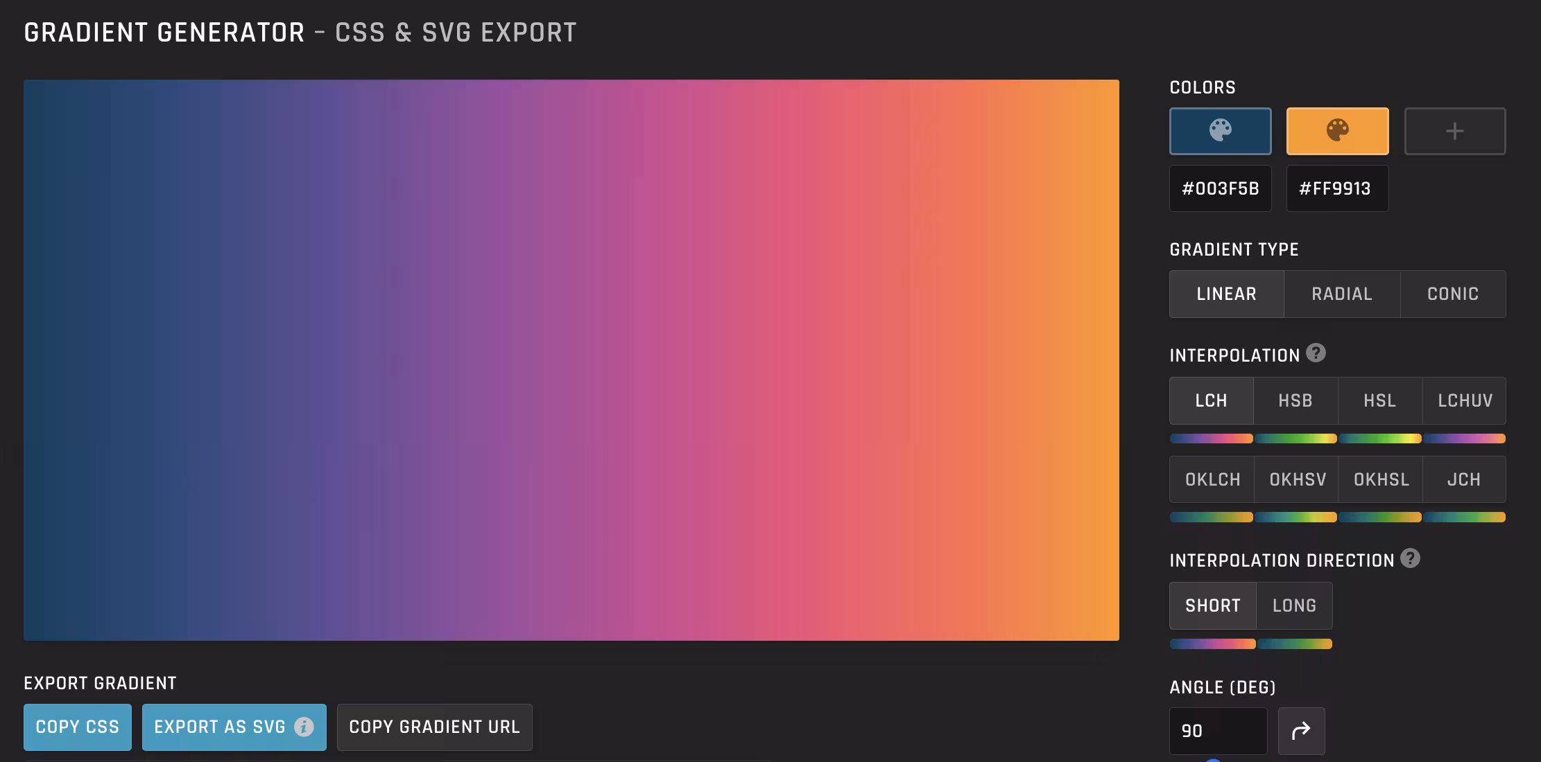 Learn UI Design Gradient Generator v2