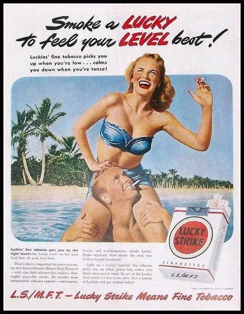 Smoke a LUcKY to feel your lEVEl beat!