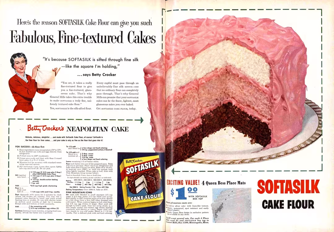 Here's the reason SOFTASIK Cake Hour can give you such Fabulous. Fine-textured Cakes