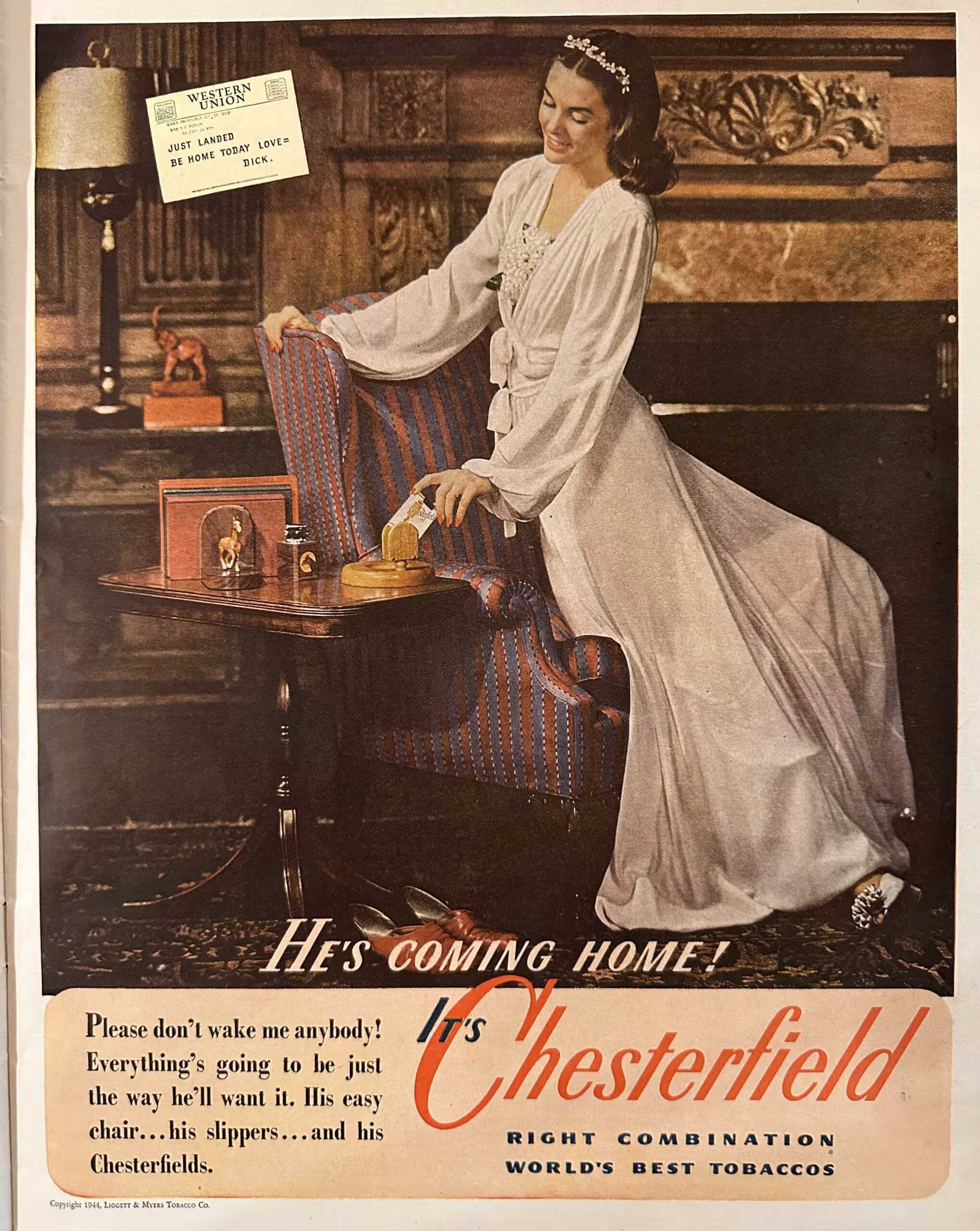 Chesterfield, 1944