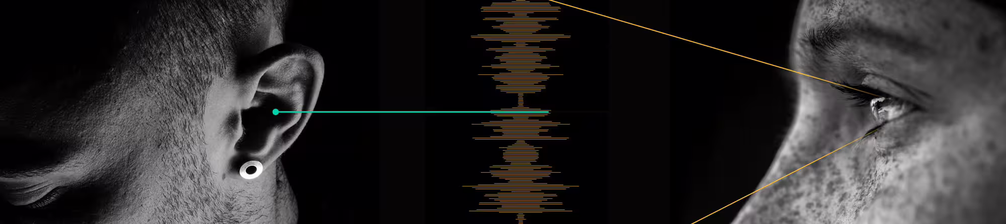 Visualizing the difference between hearing a podcast and seeing a podcast
