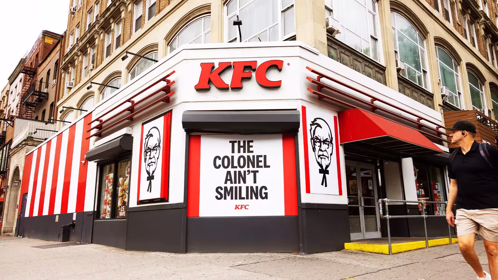 KFC Colonel Aint Smiling