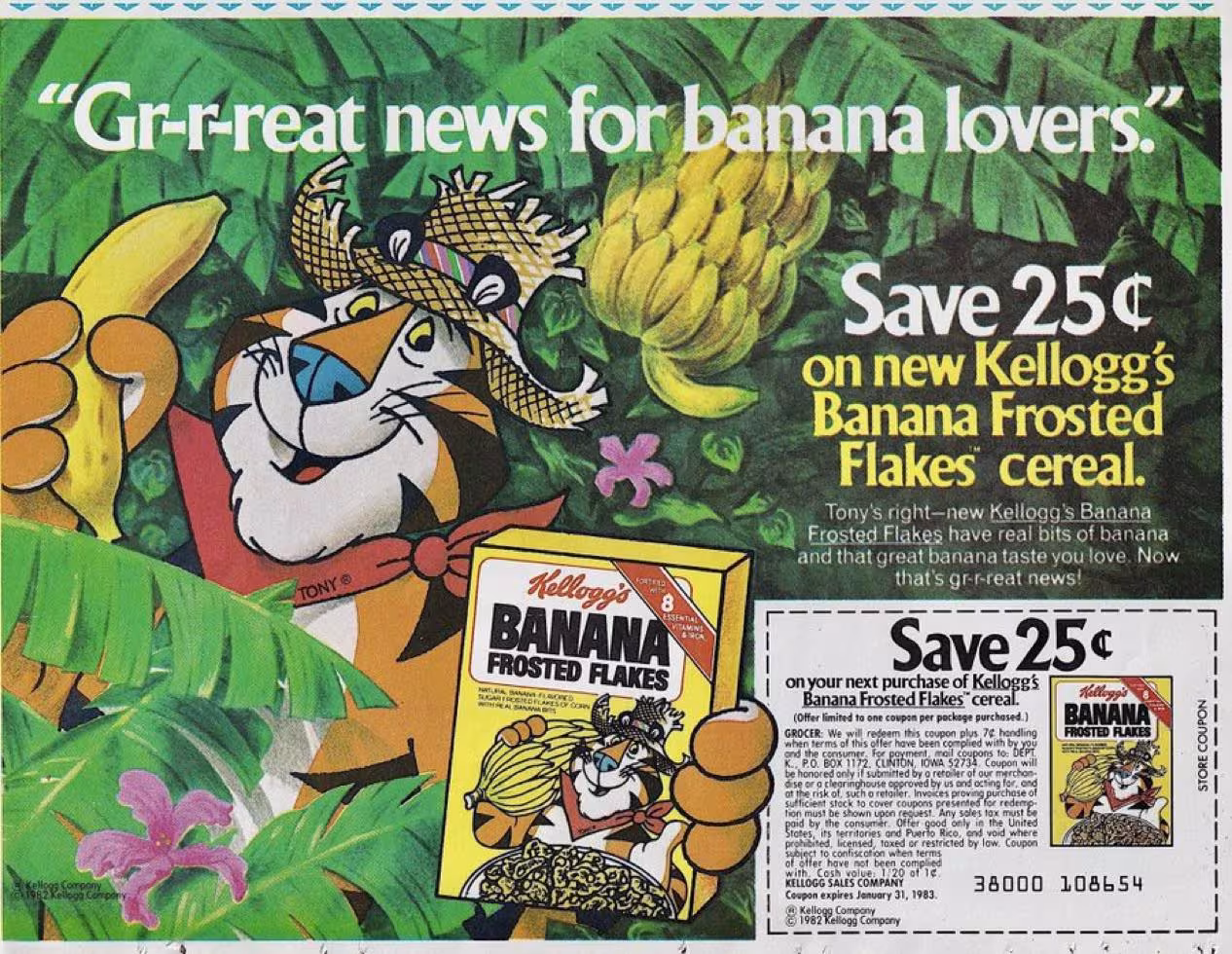Kellogg's, 1982