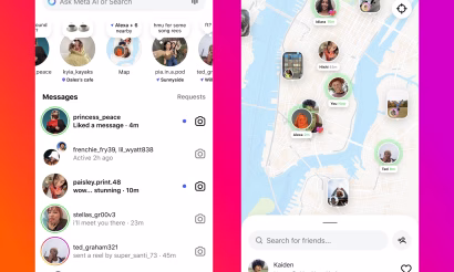 Instagram Friends Map
